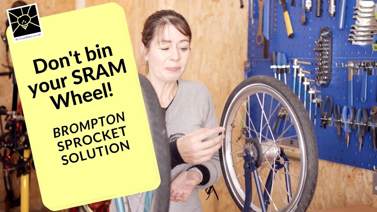 Brompton SRAM sprocket solution