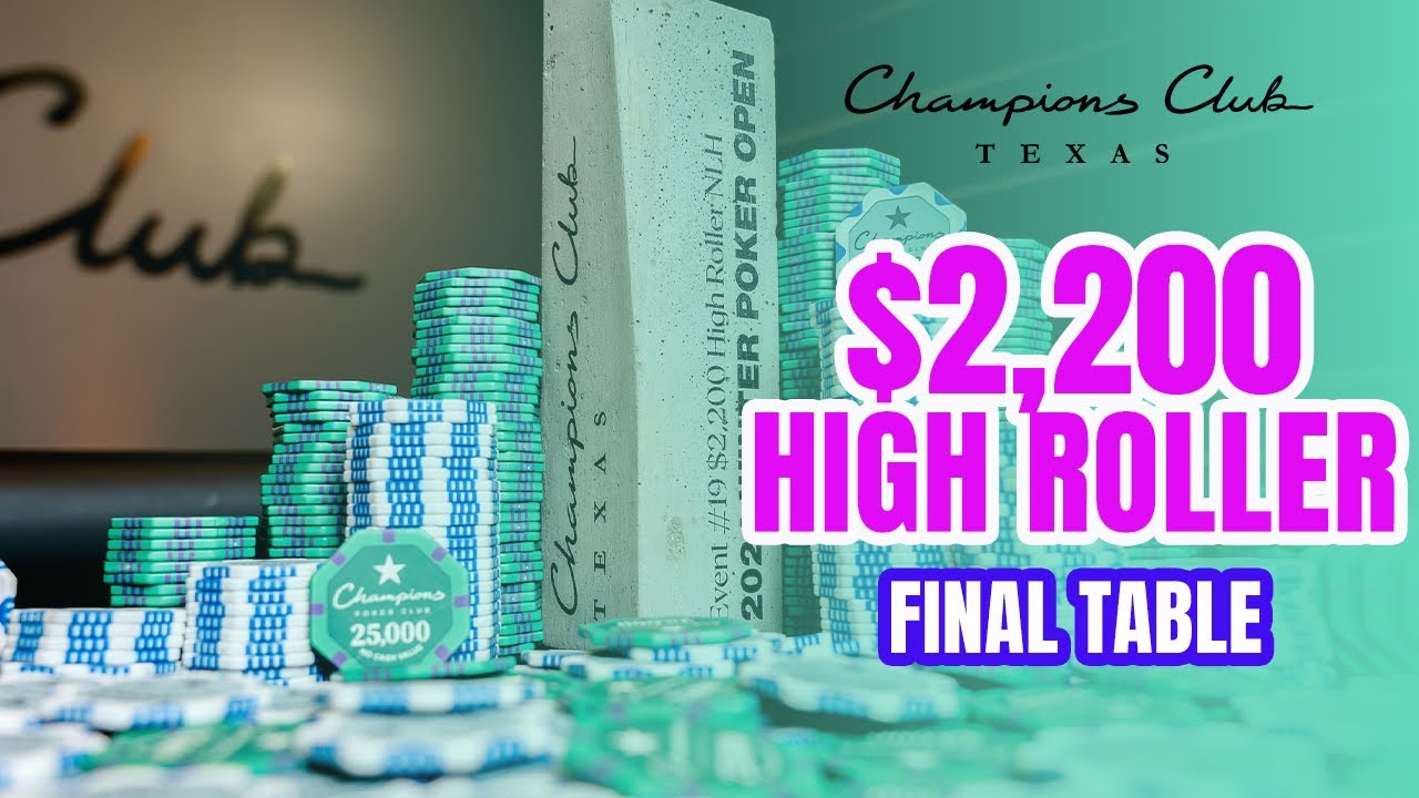 Winter Poker Open: Event #19 - $2,200 High-Roller FINAL TABLE - $33,810 for FIRST PLACE!