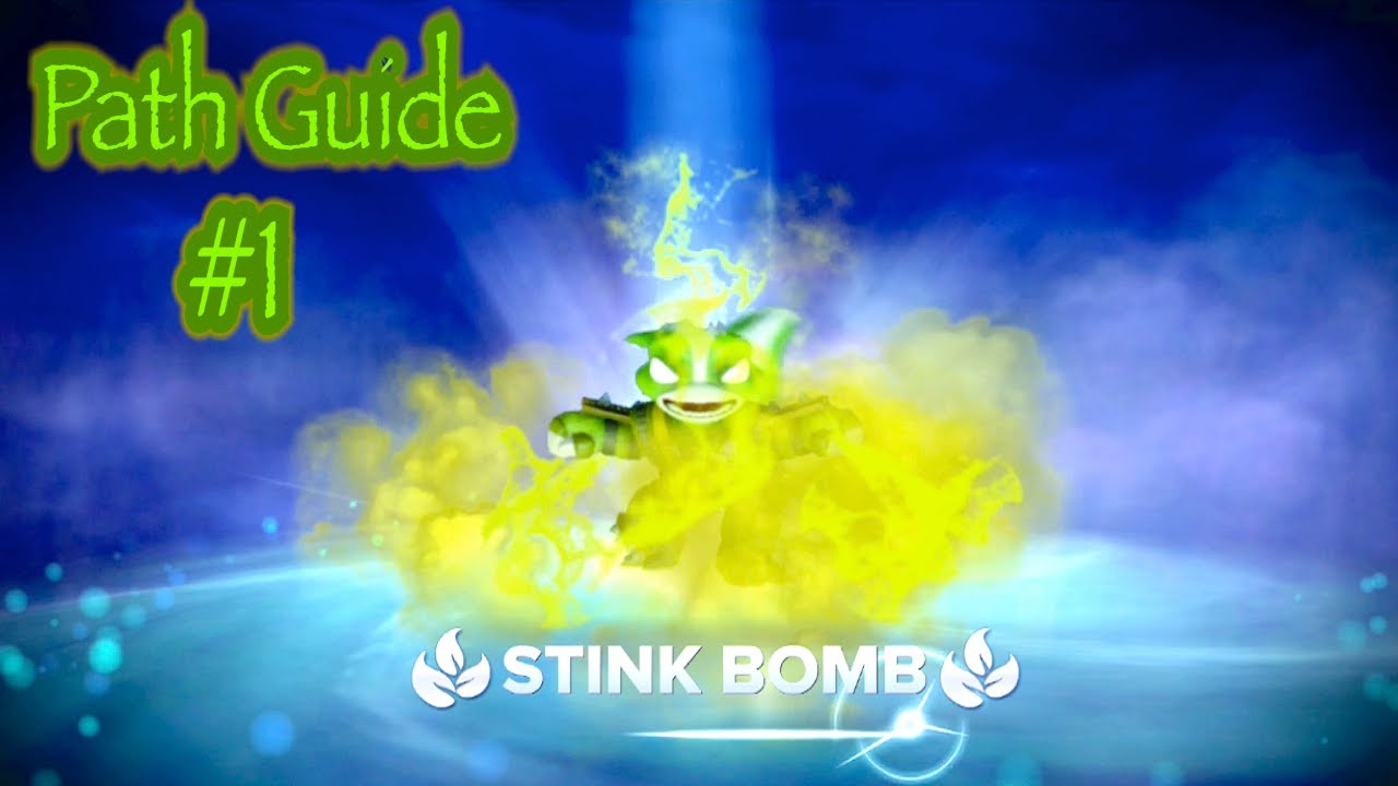 Skylanders Swap Force - Stink Bomb Path Guide #1