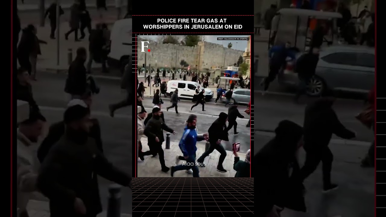 #Firstpostnews: Jerusalem Police Use Tear Gas on Worshippers Offering Eid Prayers | N18G