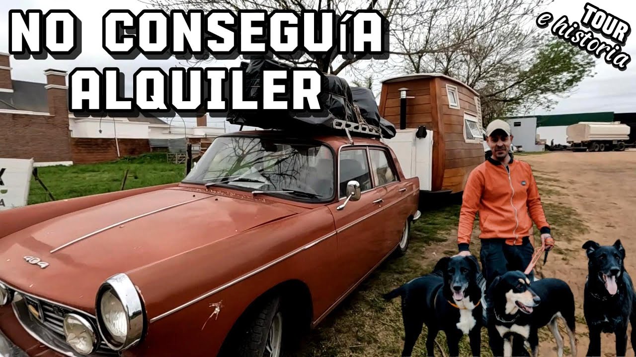 Construyo una CASA RODANTE para VIVIR Y VIAJAR con sus tres PERROS