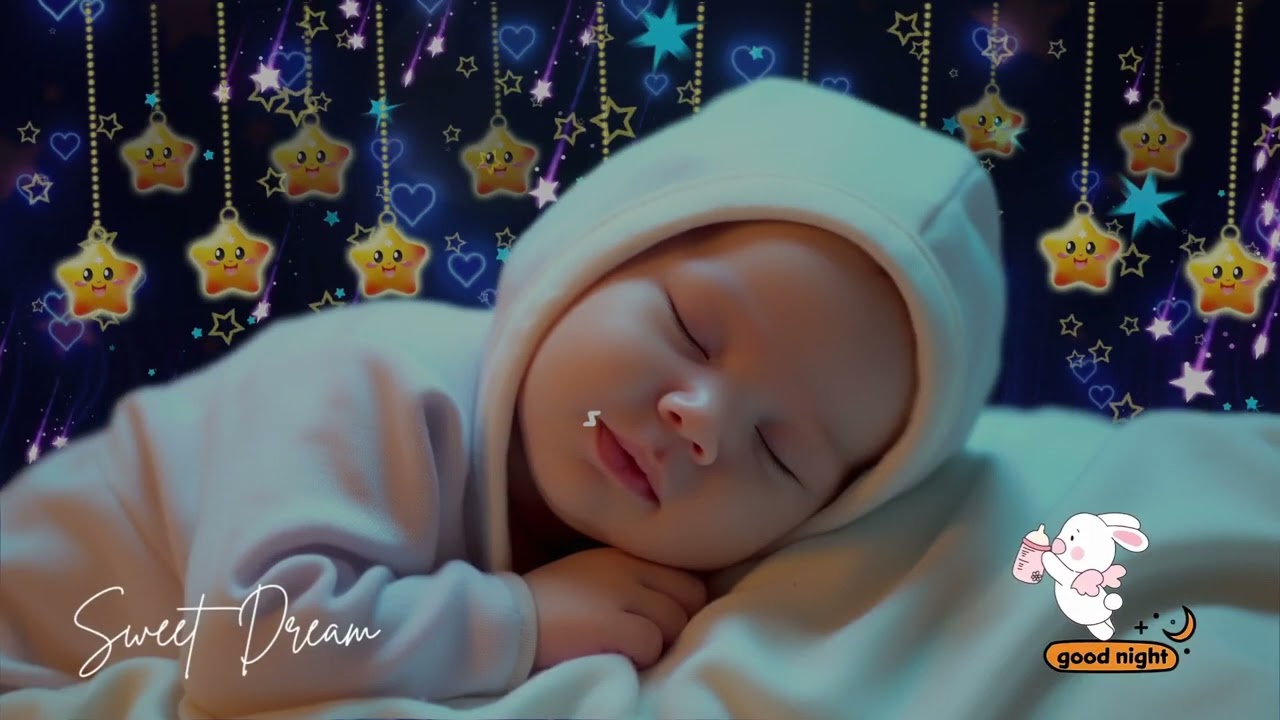 Mozart & Brahms Lullabies ♥ Instant Baby Sleep in 3 Minutes ♫ Calm Music