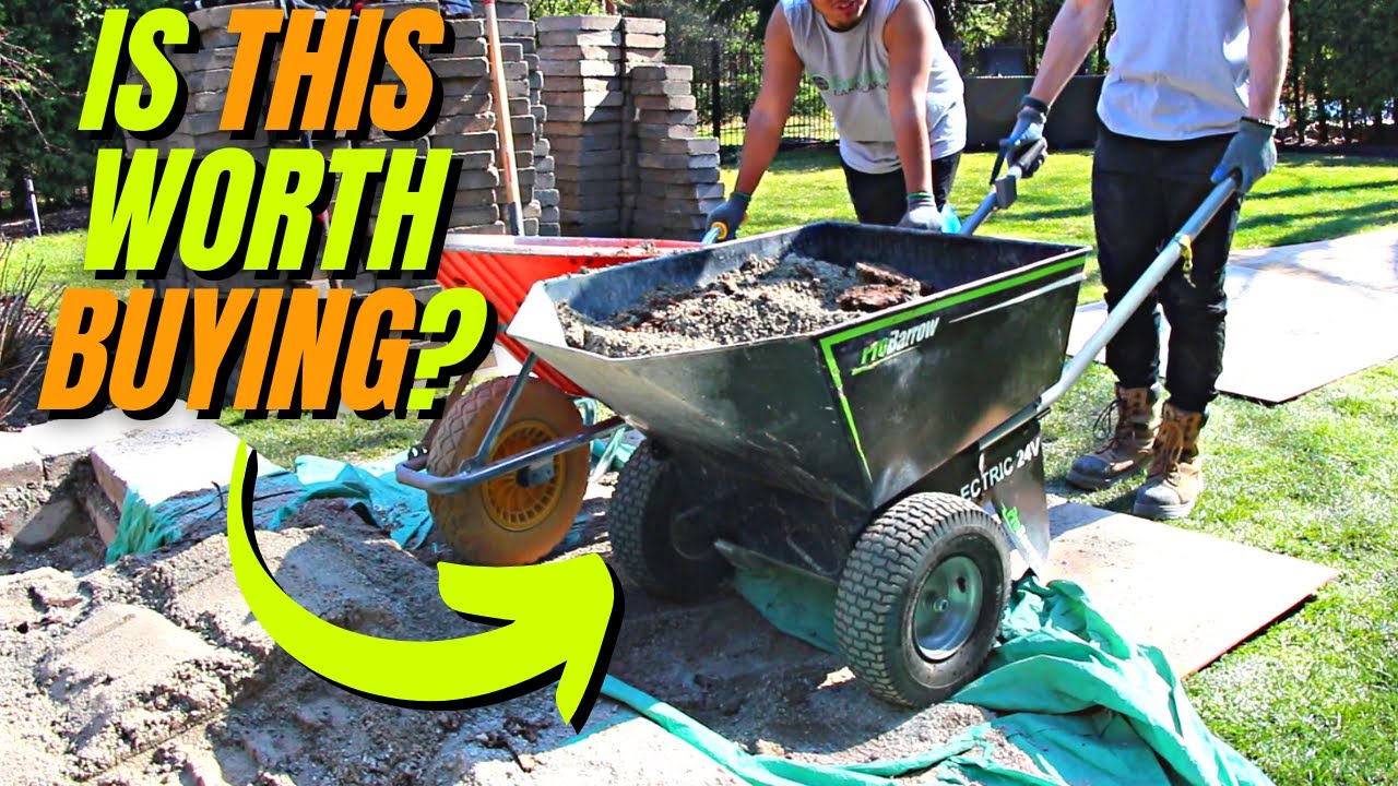 Electric Wheelbarrow Review: ProBarrow