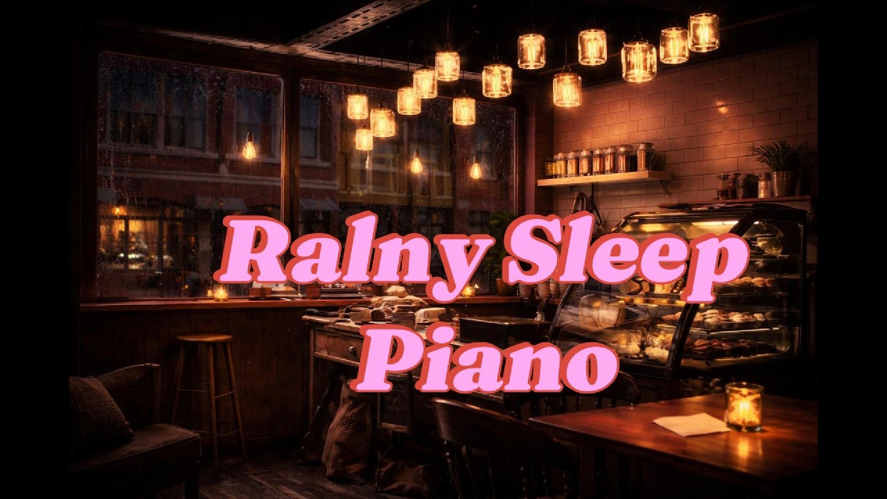 Rainy Cafe Piano – Relaxing Piano with Rain