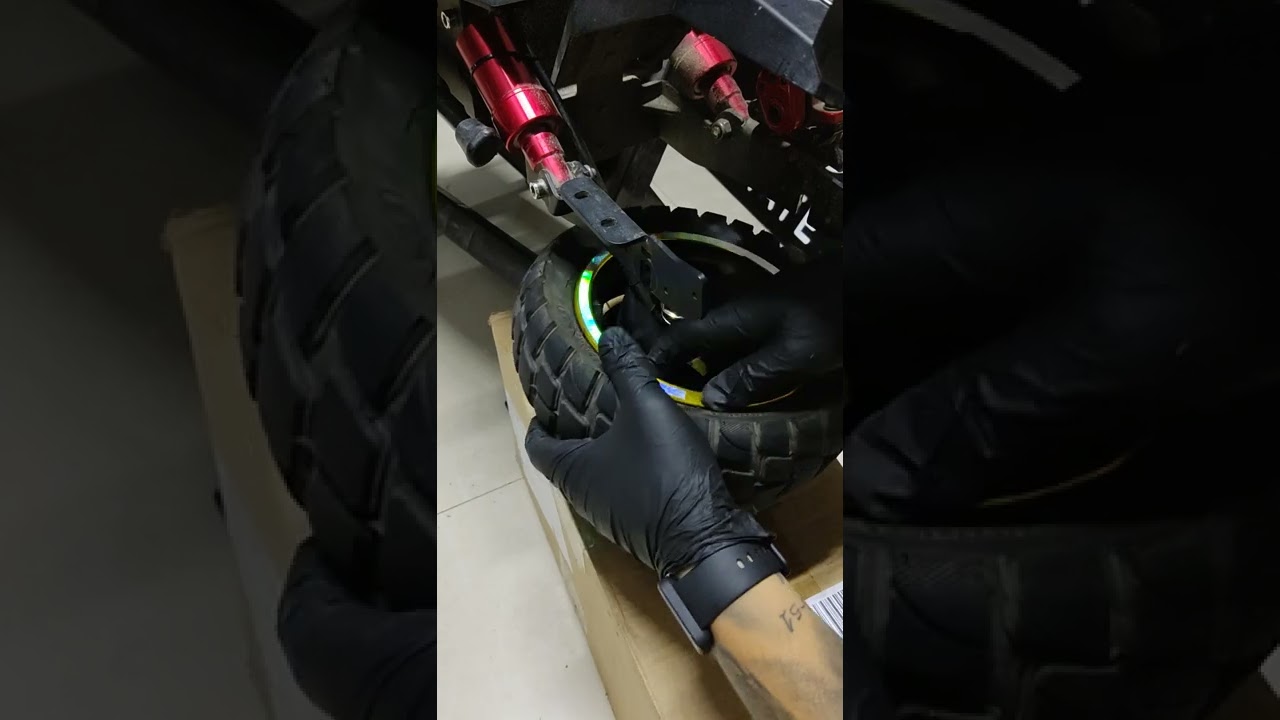 Cambio de Neumático Patineta / Scooter eléctrico Fago + truco #hagaloustedmismo