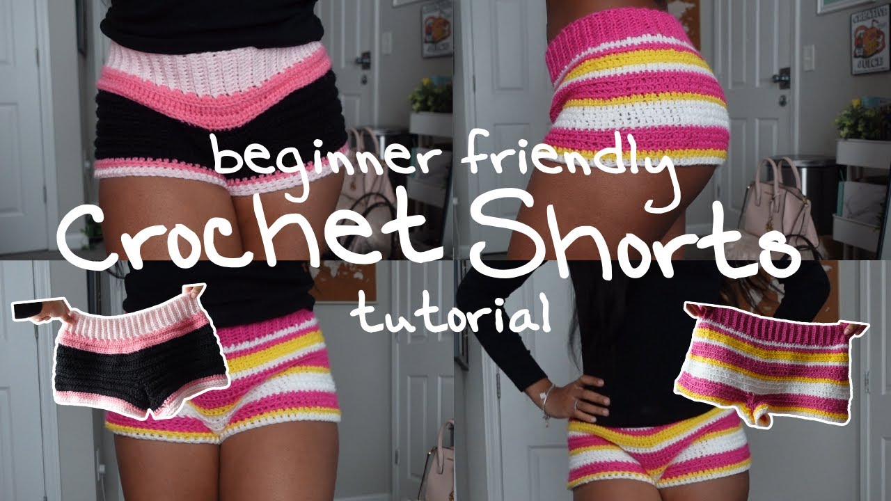 Crochet Shorts Tutorial (beginner friendly)