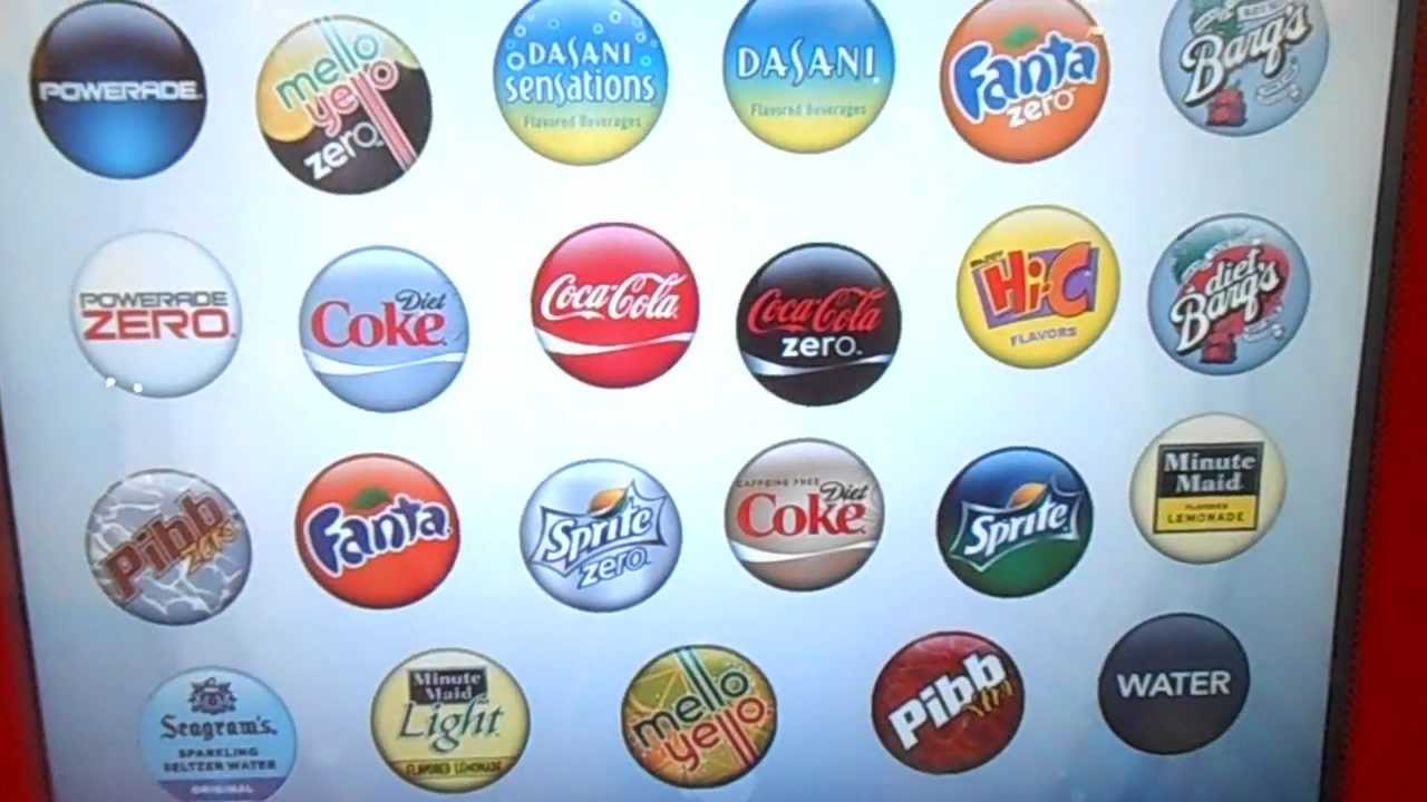 New Coca Cola Freestyle Soda Machine with 100+ flavors