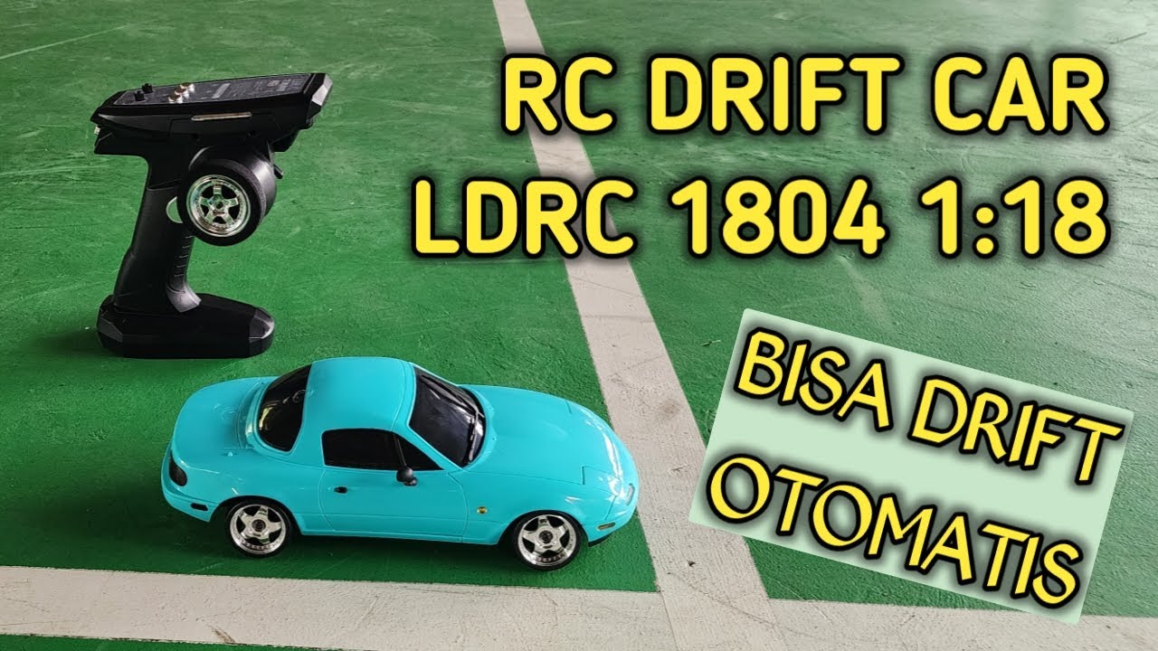 Review RC Drift LDRC 1/18 Type LD1804 Harga 600 ribuan