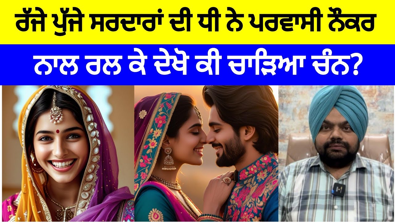 ਇਸ਼ਕ ਚ ਅੰਨੀ ਹੋਈ ਸਰਦਾਰਾਂ ਦੀ ਧੀ ਨੇ ਦੇਖੋ ਕੀ ਕੀਤਾ ਕਾਂ*ਡ |  Crime Stories of Punjab