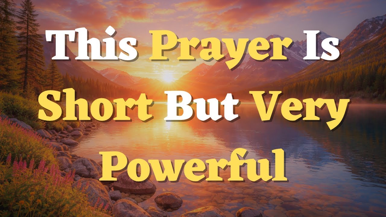 A Short Morning Prayer Before You Start Your Day | Living This Day for God