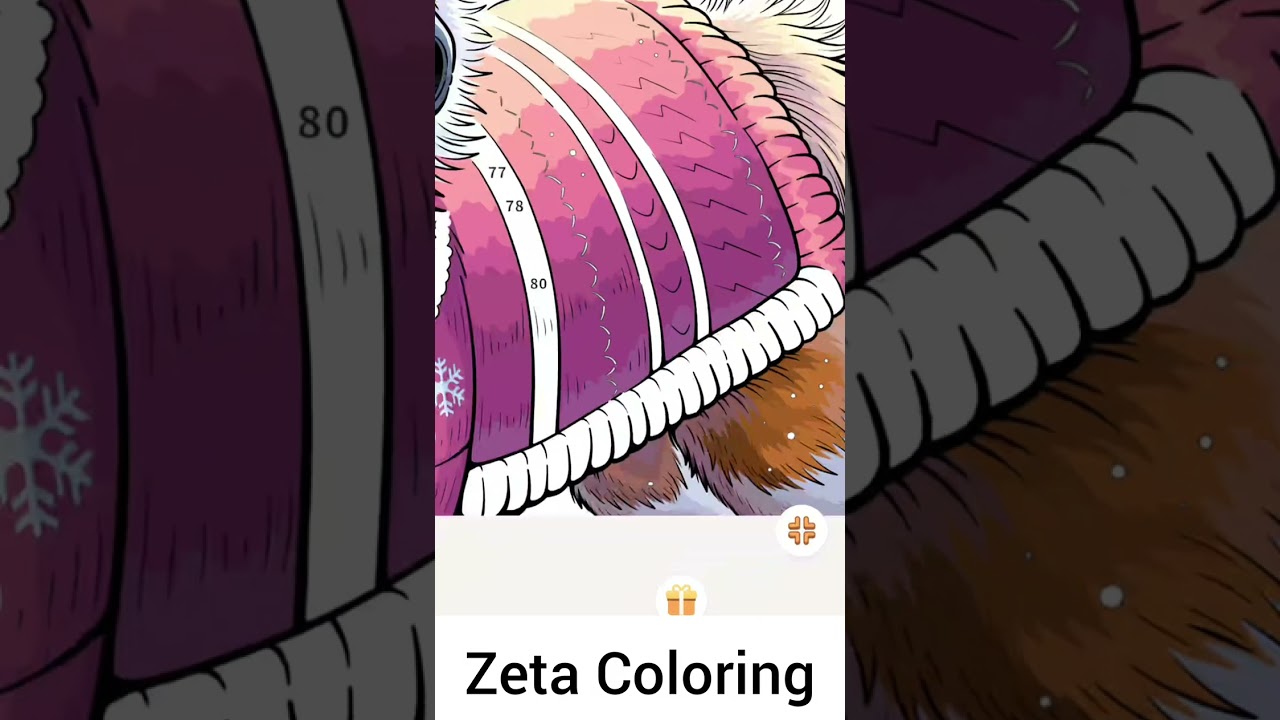 Trending mind relaxing viral drawing video | Zeta Coloring pages | Digital painting trending video 