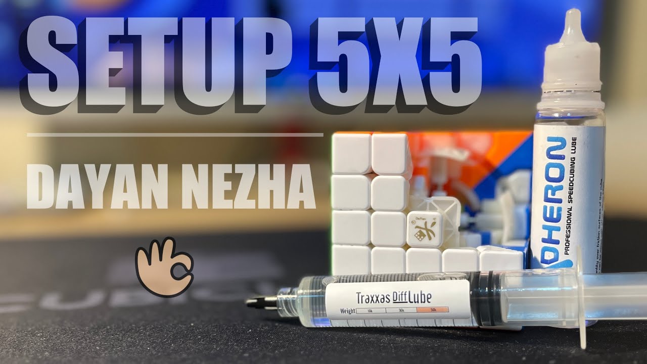 Como Montar, Tensionar y Lubricar un 5x5 | Setup 5x5 Dayan 😈