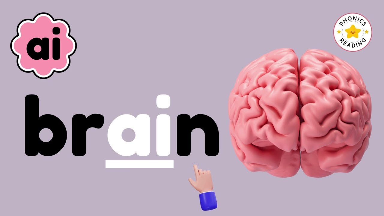 'ai' Words | Blending Phonics Phase 3 | Phonics Reading