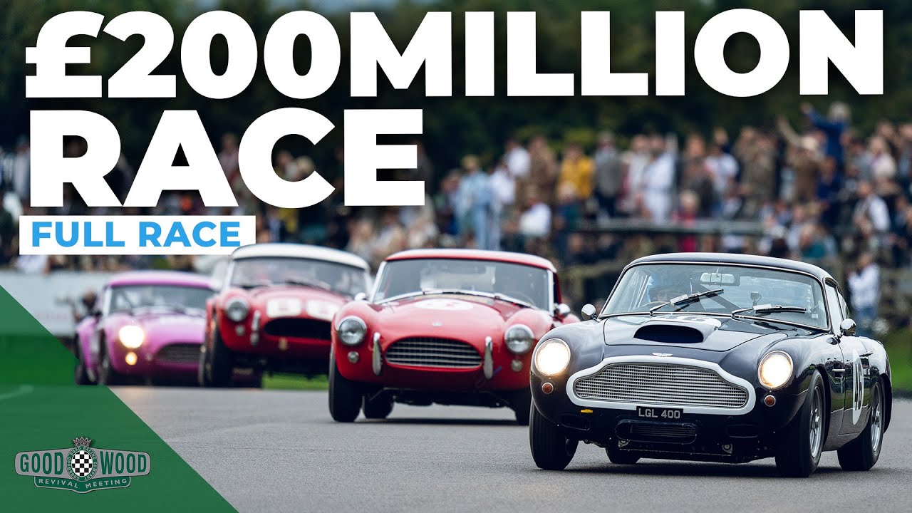 Самая красивая гонка в мире | Stirling Moss Memorial Trophy 2024, полная версия | Goodwood Revival
