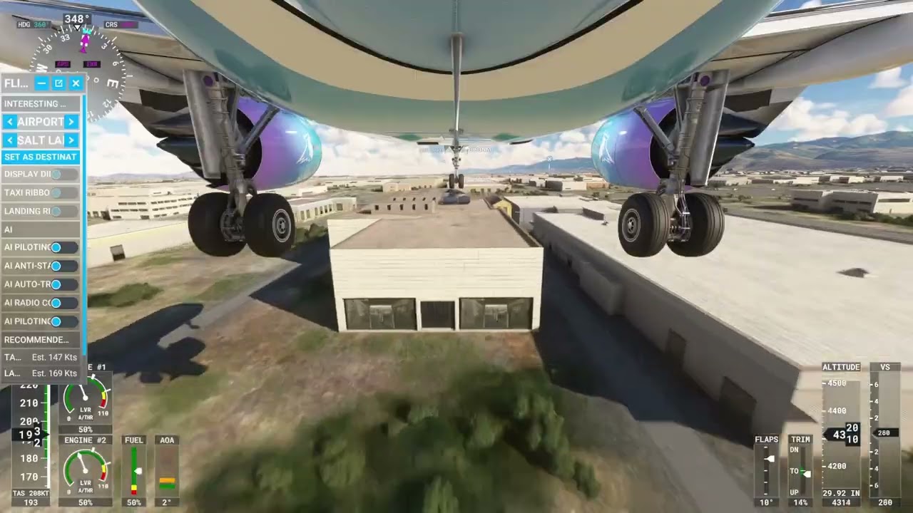 Perfect Landing at Salt Lake City International Airport ✈️