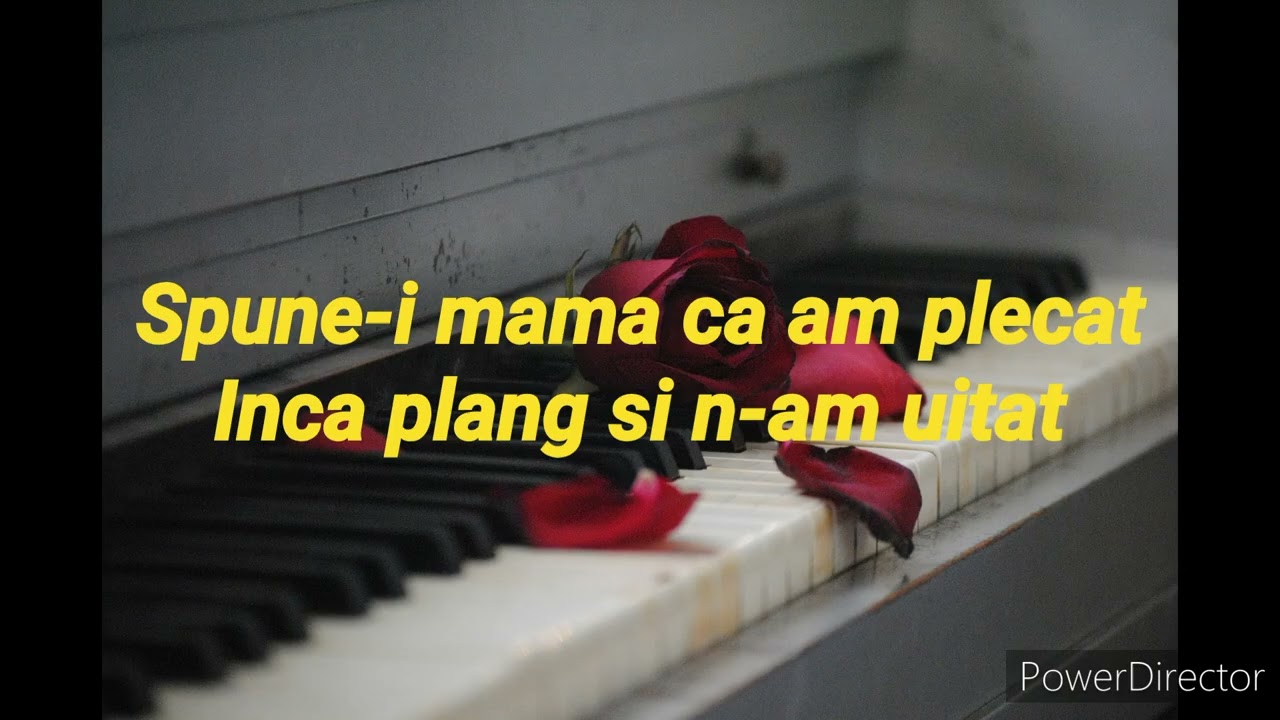Theo Rose feat. Andrei Banuta  💔 Spune-i Mama 💔 piano karaoke