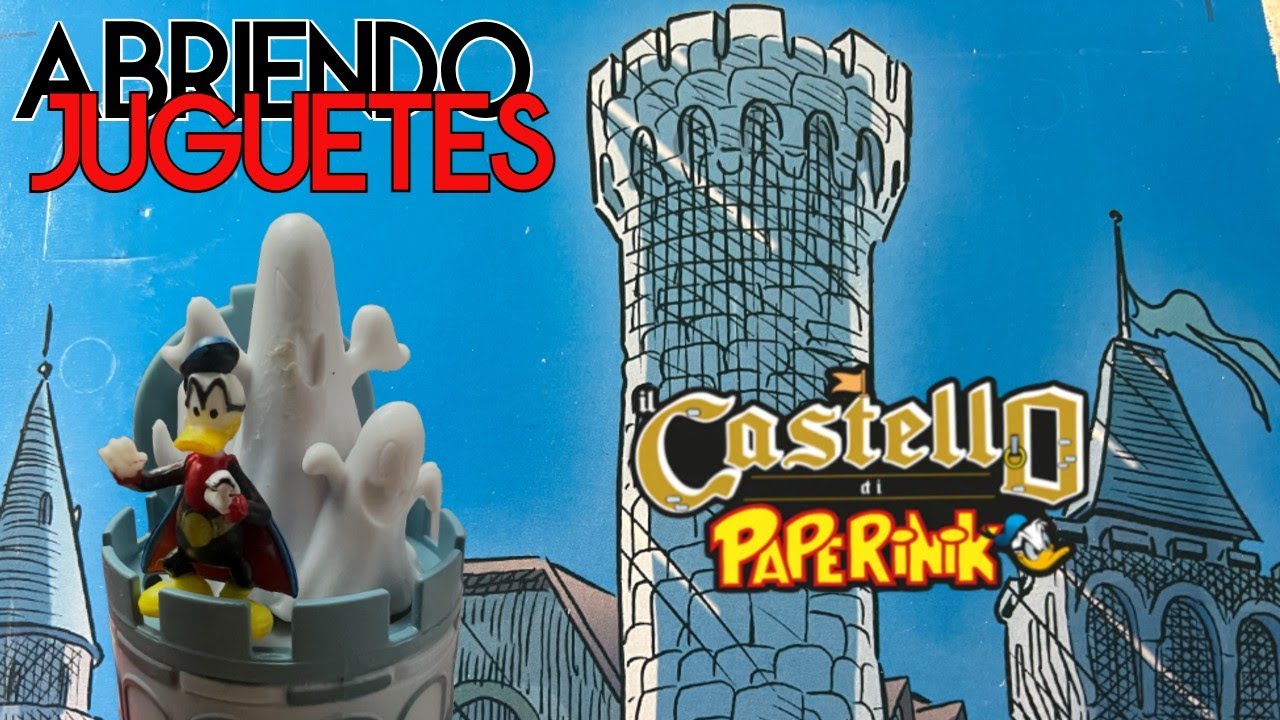 ABRIENDO JUGUETES: EL CASTILLO DE PAPERINIK (PATOMAS) PANINI ITALIA
