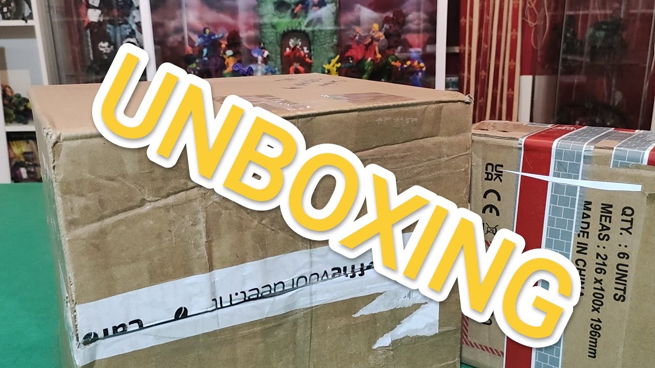Un bel po' di Masters of the universe - Unboxing