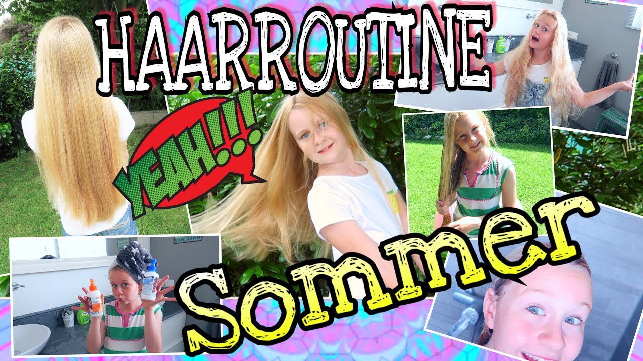 ★so sehr gewünschte HAARROUTINE★Sommer lange Haare Pflege Tipps Tutorial