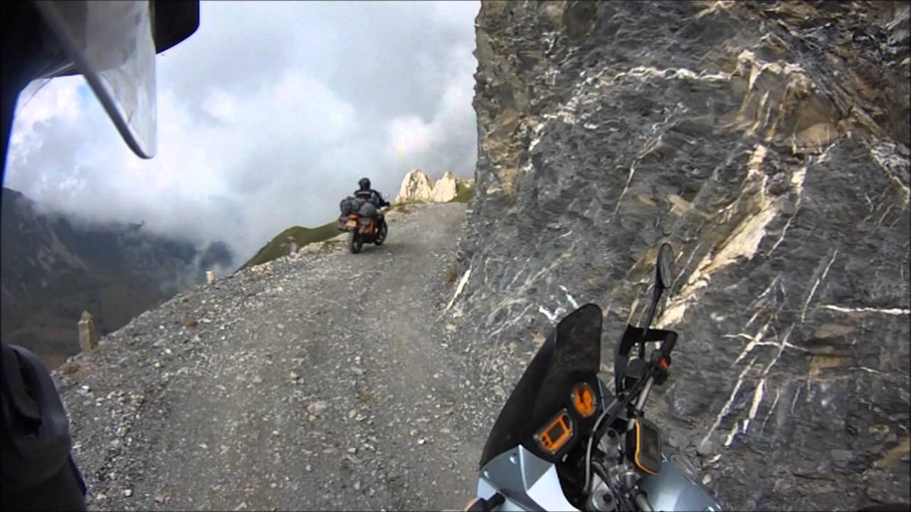 Offroad riding great alps
