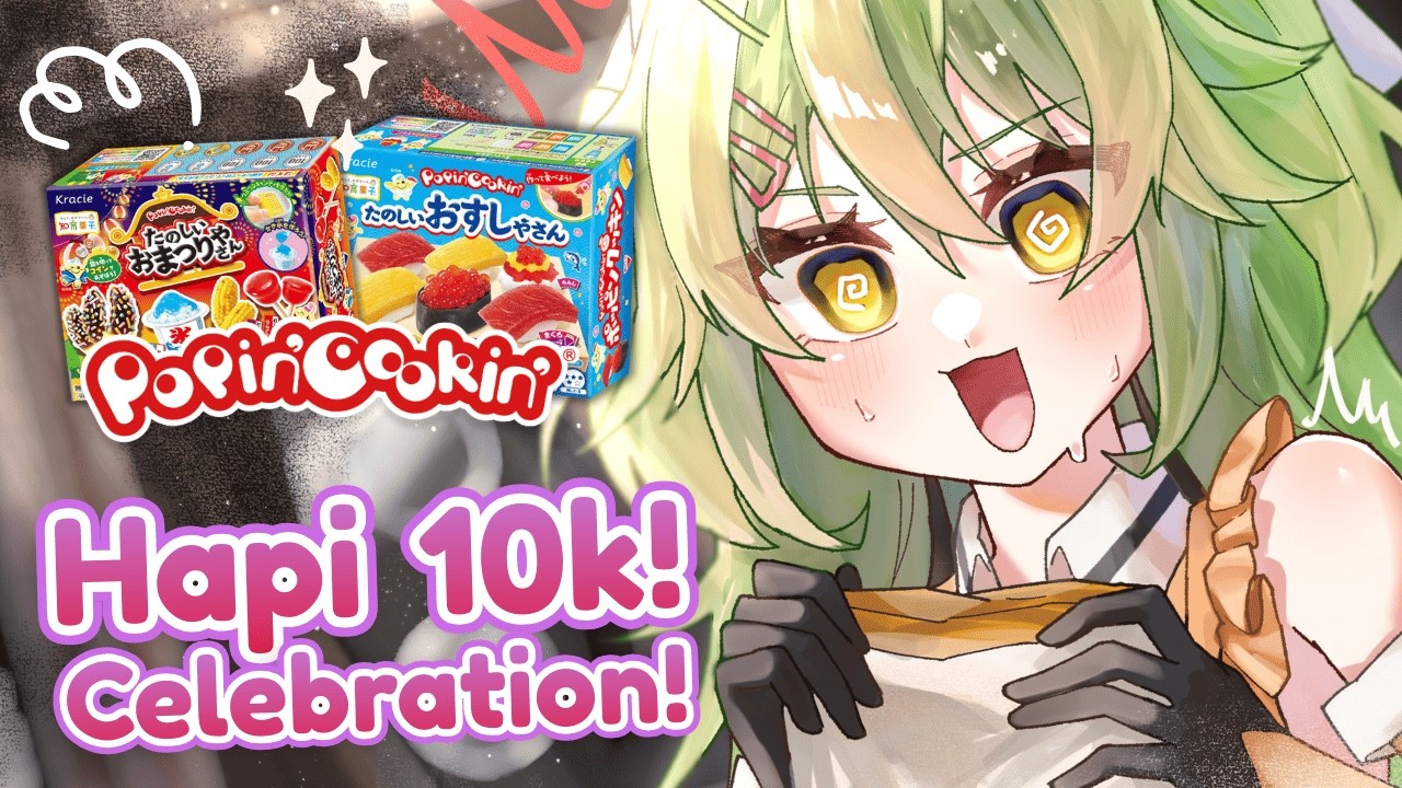 【Happy 10K YouTube!】 Celebration by making fake (candy) smol cake