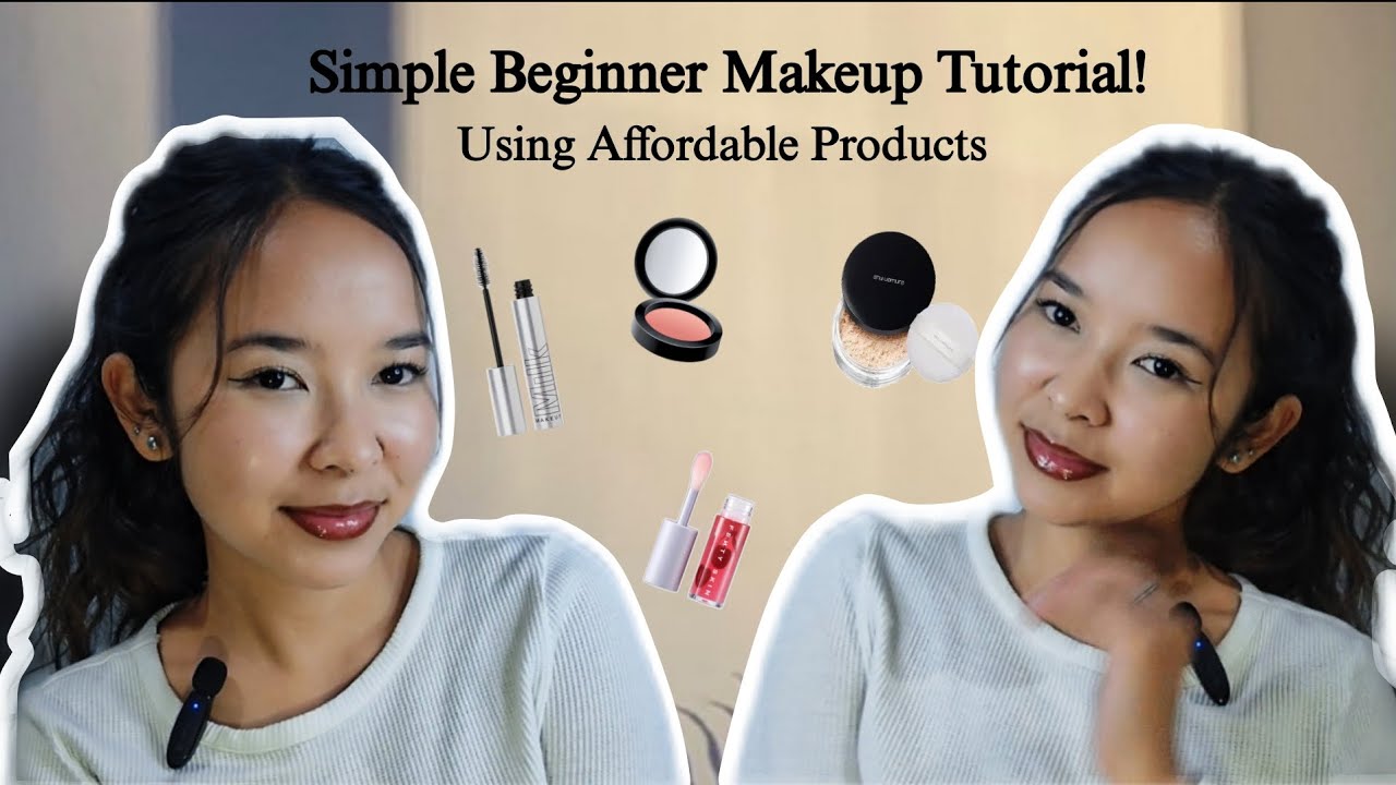 Simple Everyday Makeup Look for Beginners | Budget-Friendly.