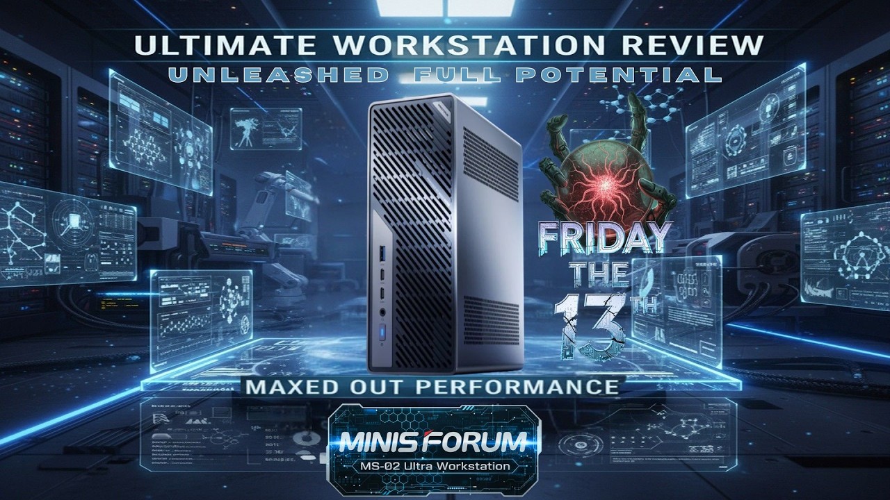 MINISFORUM MS-02 Ultra: Is This World's Most Powerful and Fully Loaded Mini PC? #minisforum