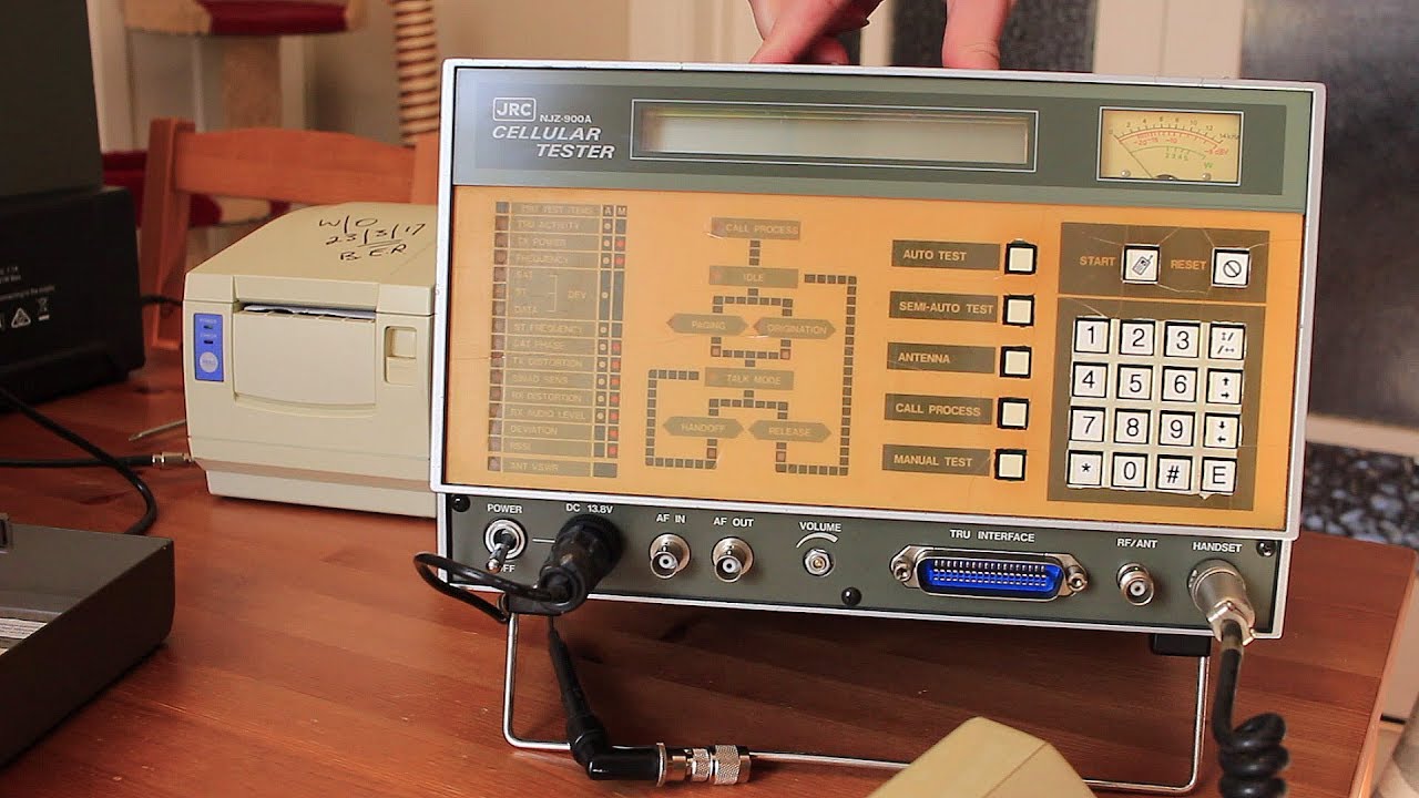 JRC NJZ-900A Analogue AMPS Cellular Tester