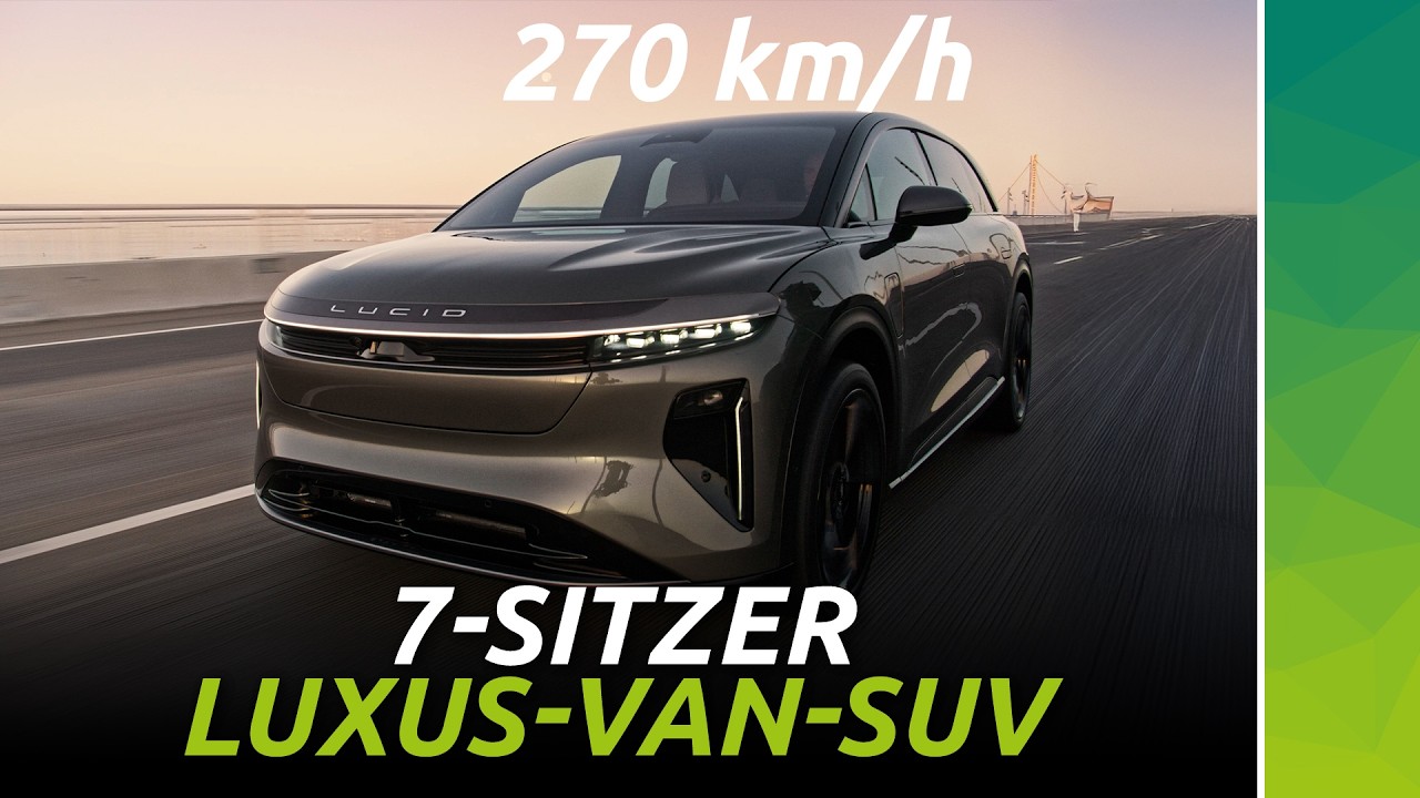 Lucid Gravity: E-SUV mit 700 km Reichweite und Luxus pur!