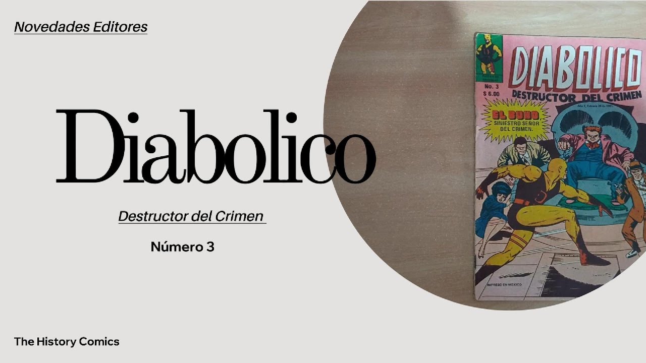 Diabólico #3 Novedades Editores