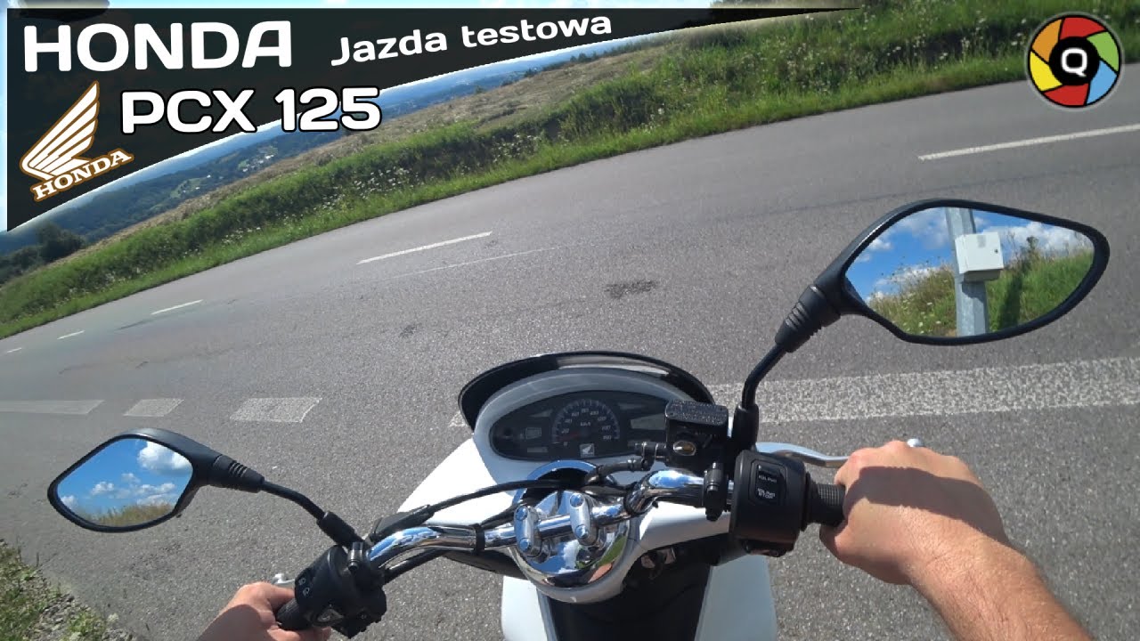 Honda PCX 125 - jazda testowa, wrażenia, przyśpieszenie, test wydechu w tunelu😂, zawieszenie - cz.2