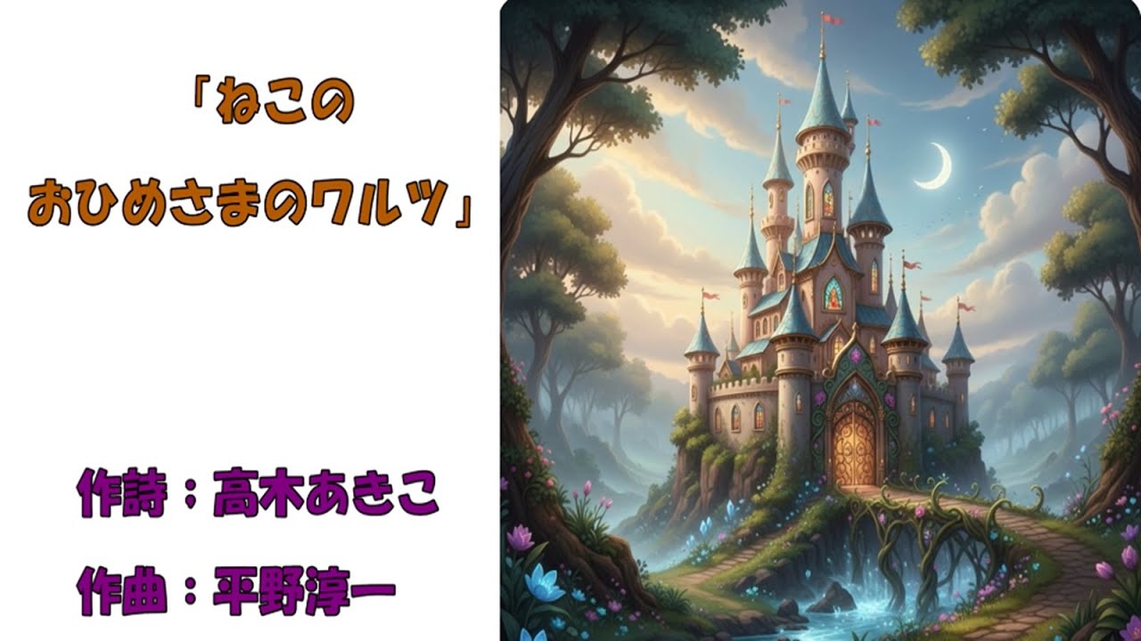 「ねこのおひめさまのワルツ」　平野淳一　作曲