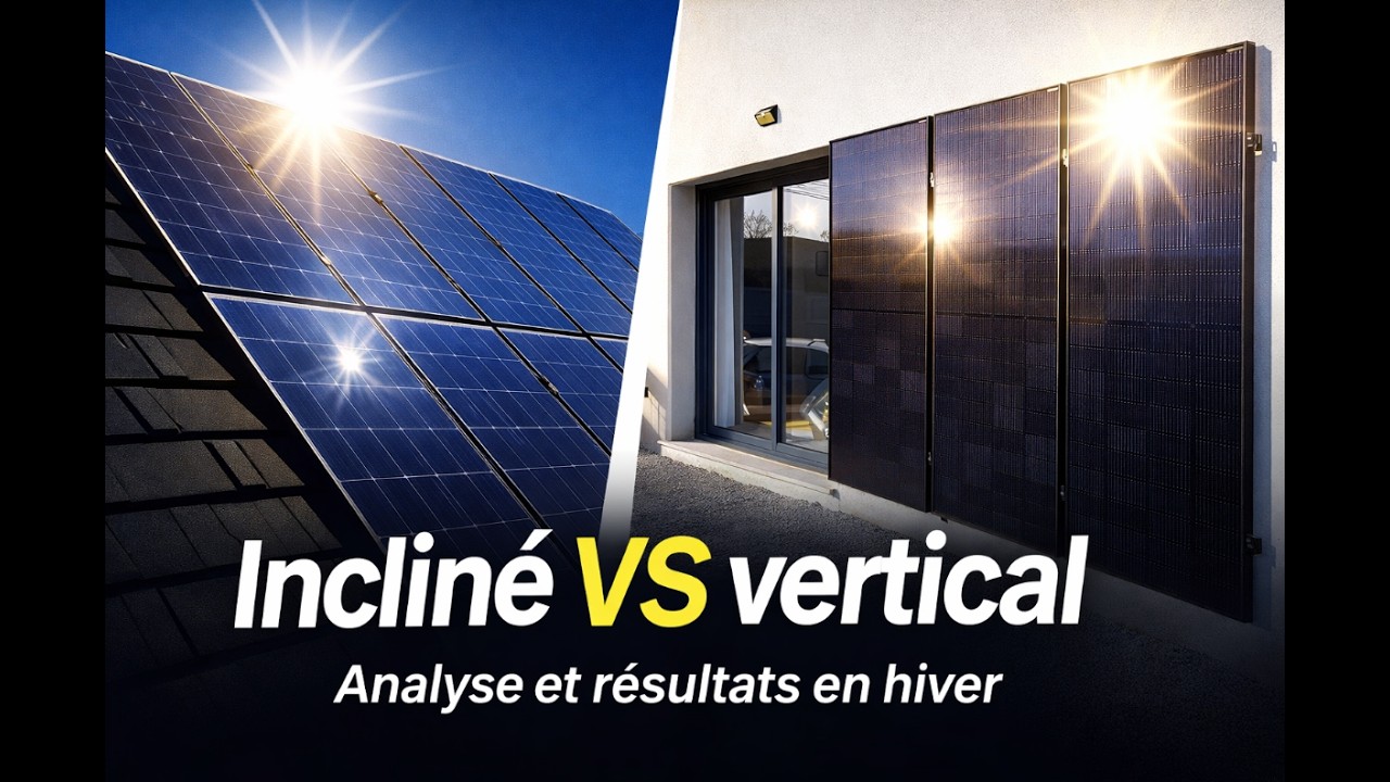 Panneaux solaires verticaux : génial… ou grosse erreur ?
