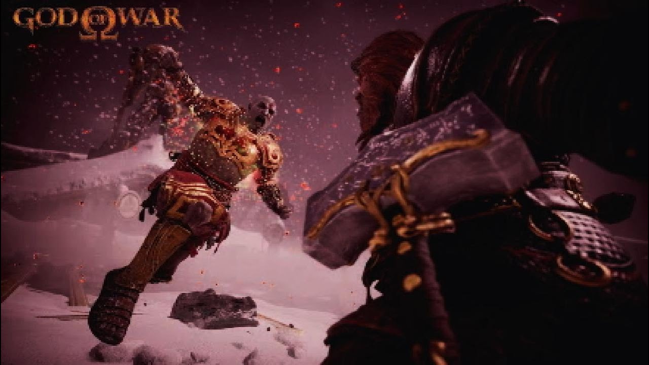 YOUNG KRATOS Vs THOR - The Full Battle (God of War III Style Remake)