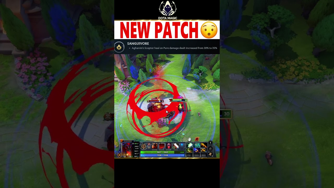 New Patch! 7.39d! Axe and Bloodseeker! 😮 #dota2