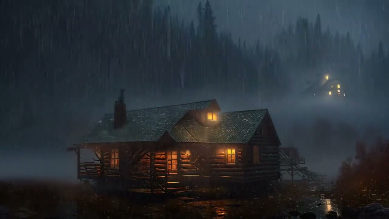 Cozy Night Rain Sounds 🌧️ 3 Hours of Soft Rain  for Deep Sleep