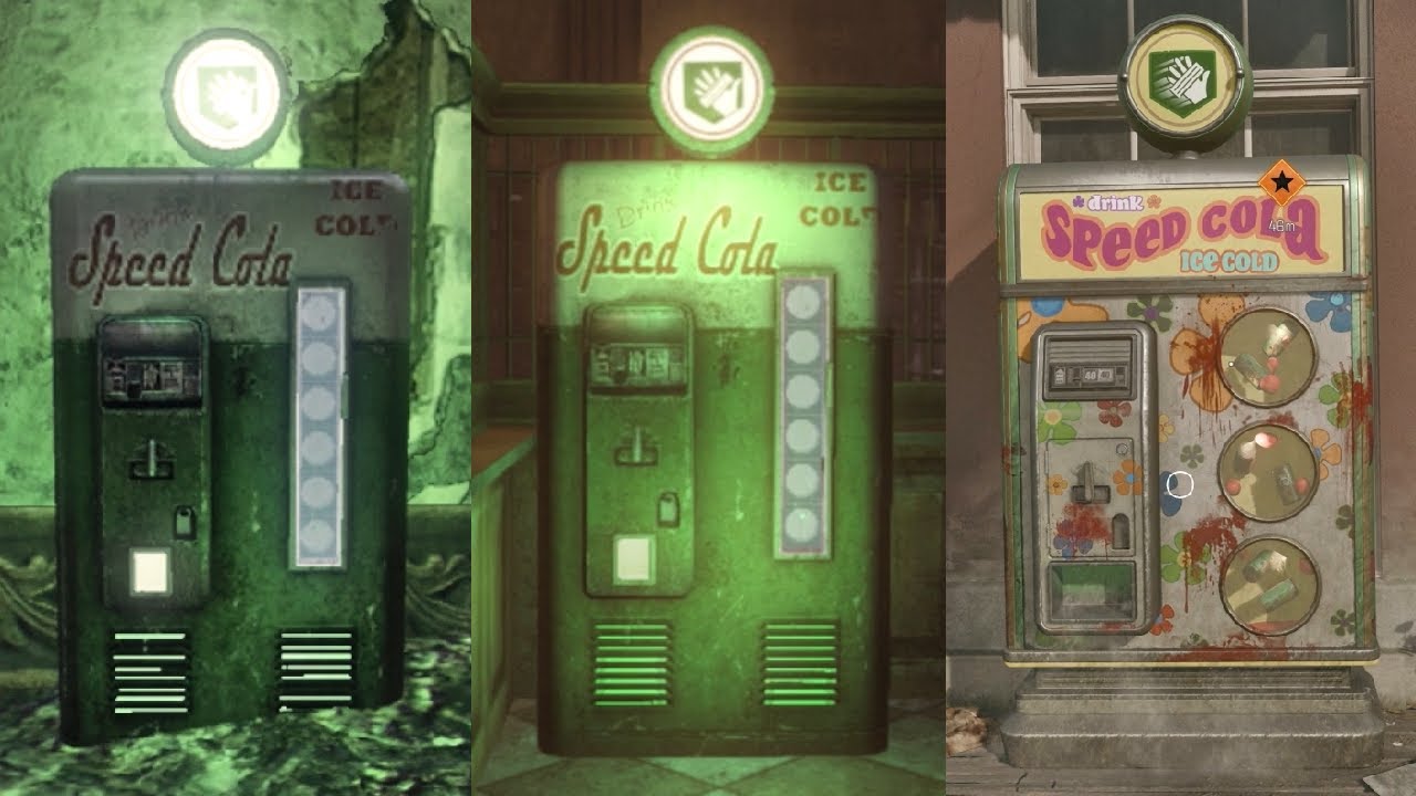 Speed Cola in Every Call of Duty