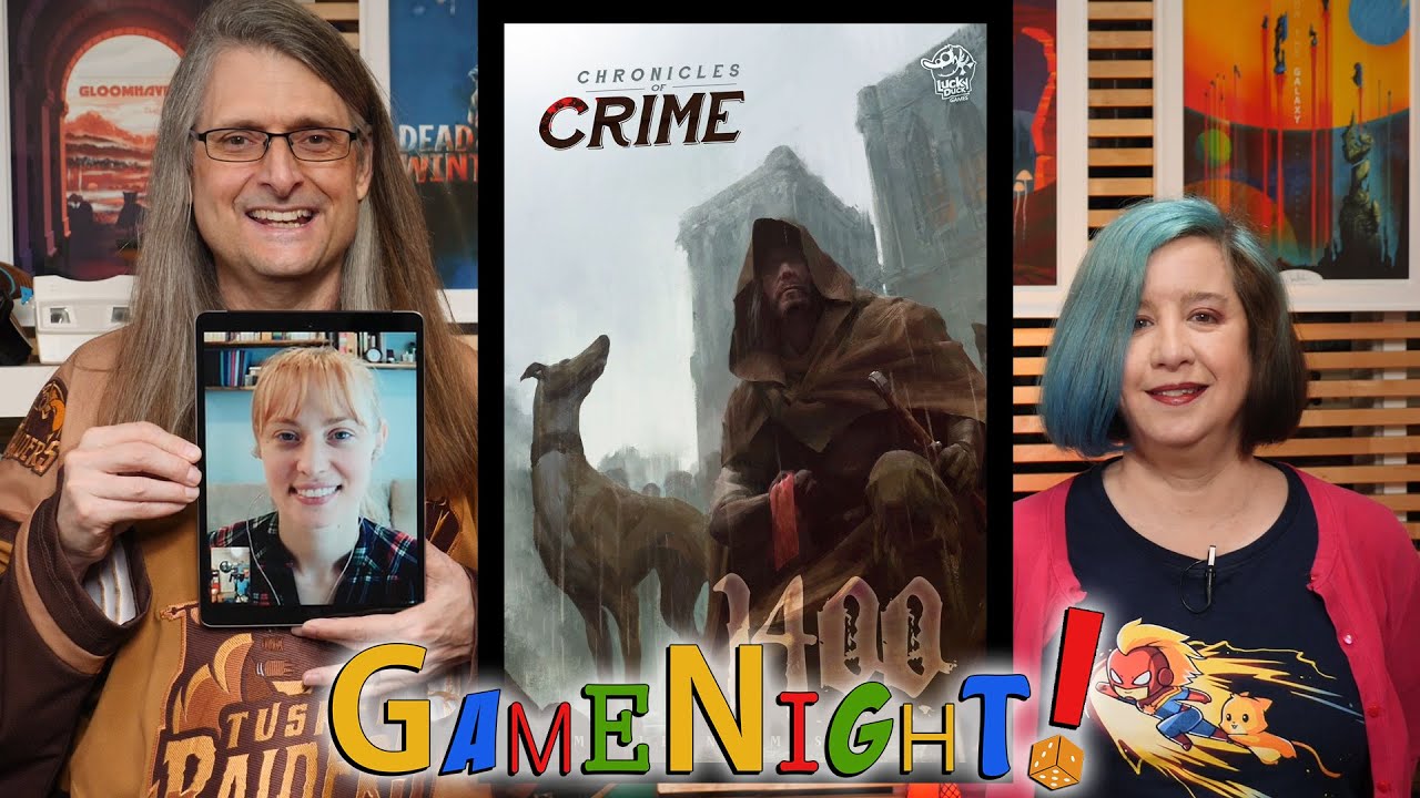 Chronicles of Crime: 1400 - GameNight! Se8 Ep48 - How to Play and Playthrough