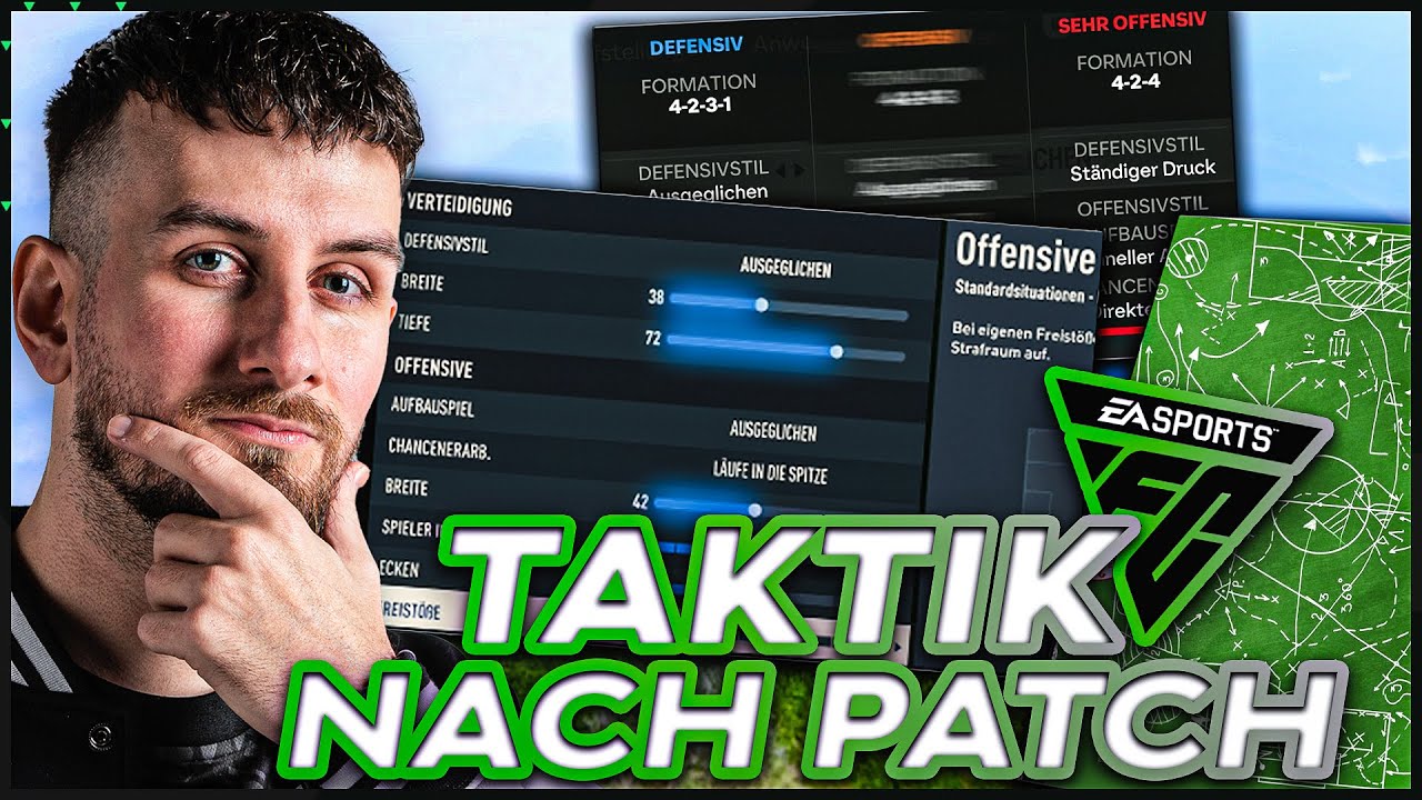 FC 24: MEIN TAKTIK SETUP nach dem Patch in Ultimate Team 24 💫