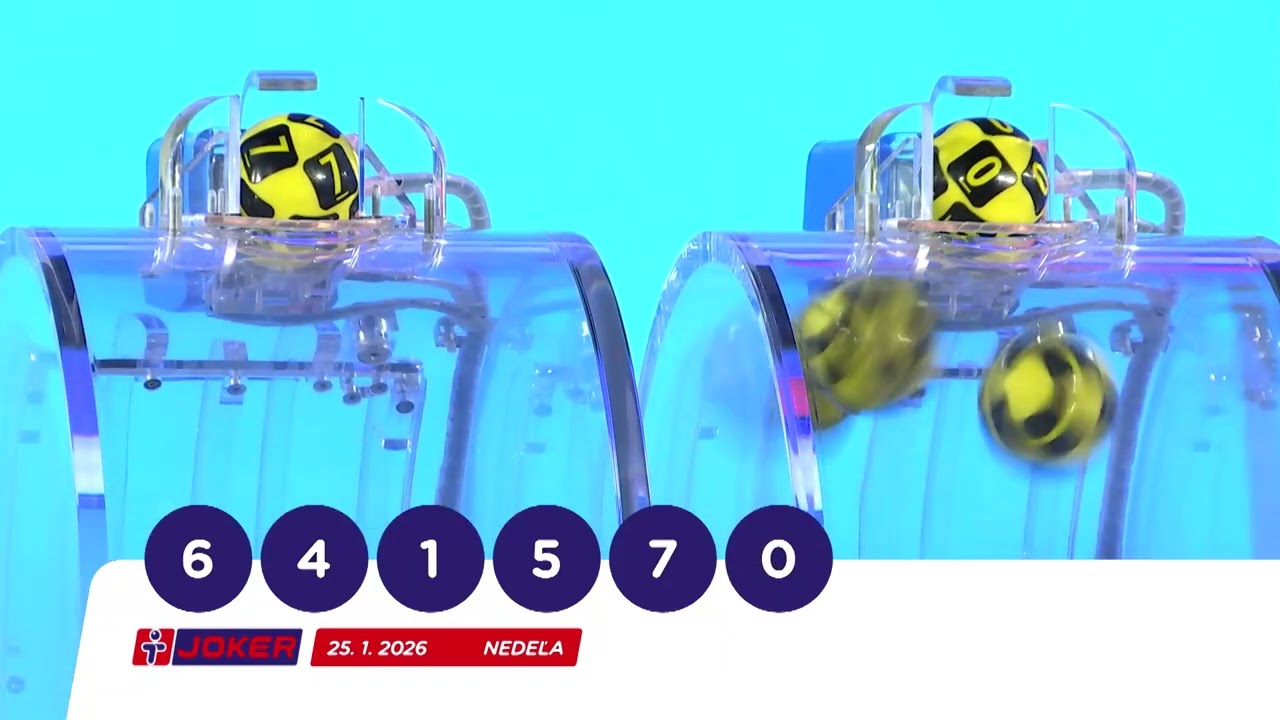 Žrebovanie TIPOS 25. 01. 2026 - LOTO, LOTO 5 z 35, KENO 10, V&scaron;etko alebo nič