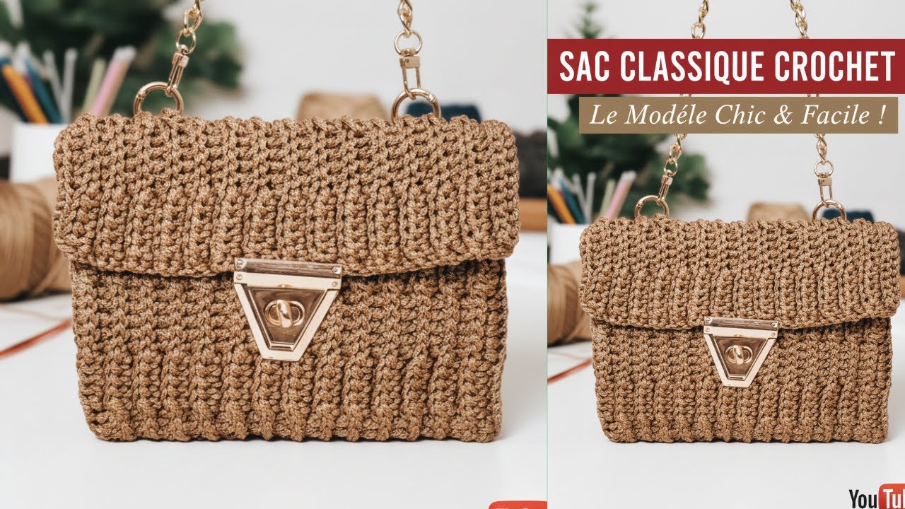 Tuto sac en laine fait main 🧶 | Facile à faire même pour débutants !