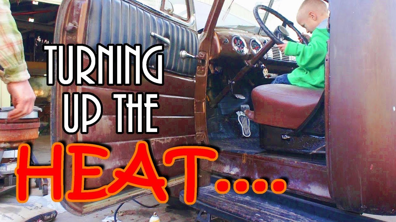 Turning up the heat!! (pt 6) 1953 chevy '3100' build