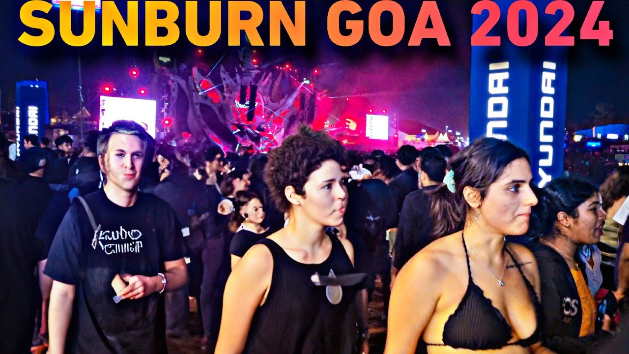 Sunburn Goa | Sunburn Music Festival | Sunburn Festival Goa 2024 | Goa Vlog | Best Party | Sunburn