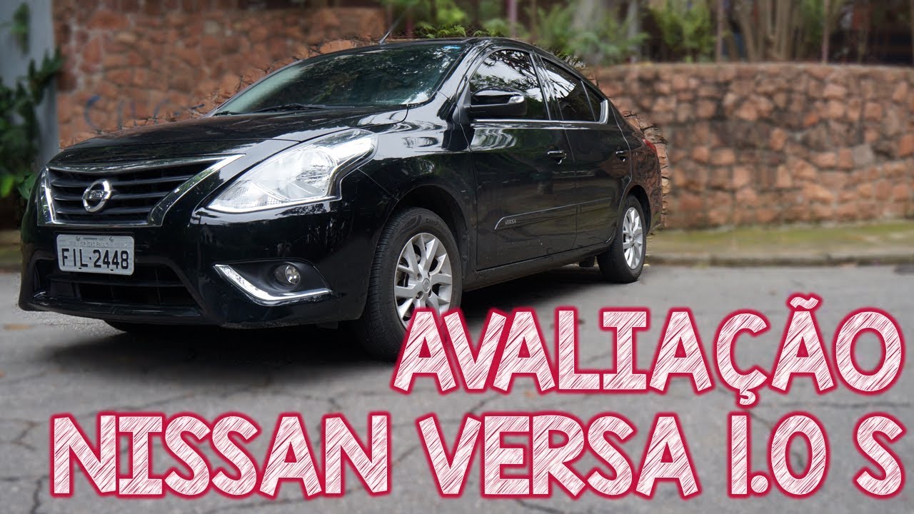 Avaliação Nissan Versa 2018 1.0 S - a melhor opção para UBER !