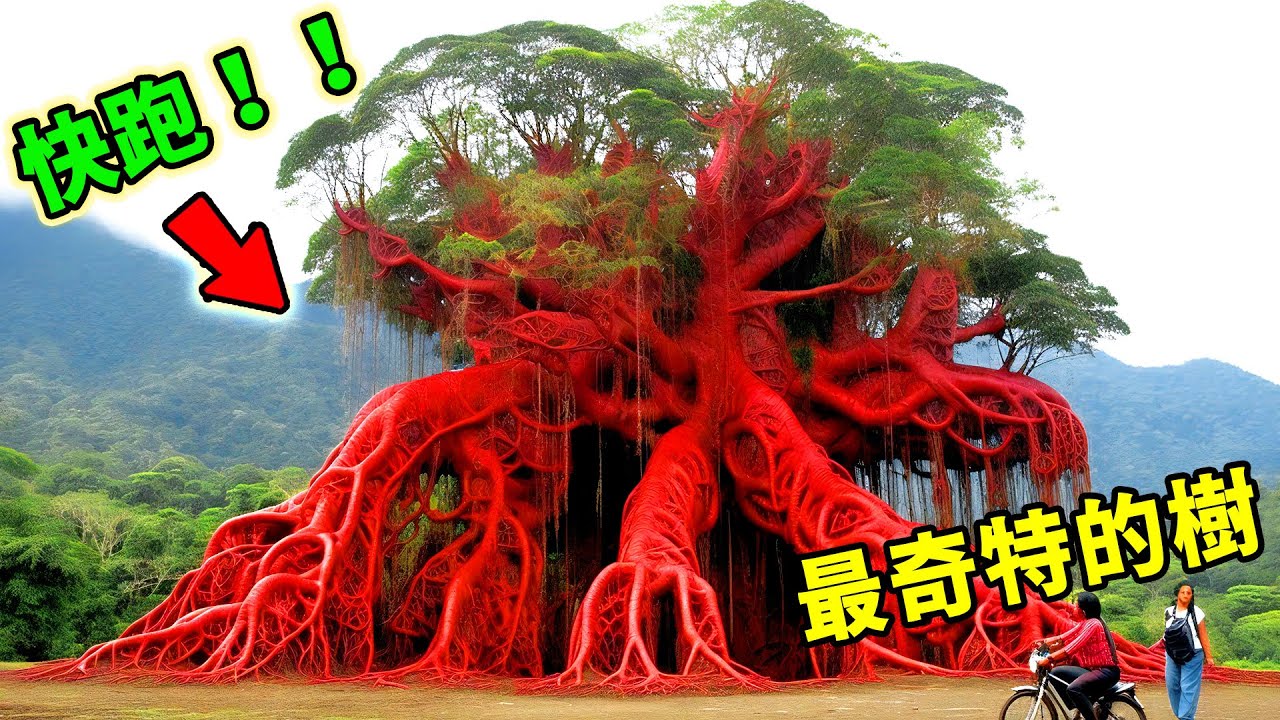 地球上最奇特的10棵樹，非洲吃人蛇樹都排不進前三，第一名詭異樣子連科學家都感到害怕，形成原因至今無法解釋！