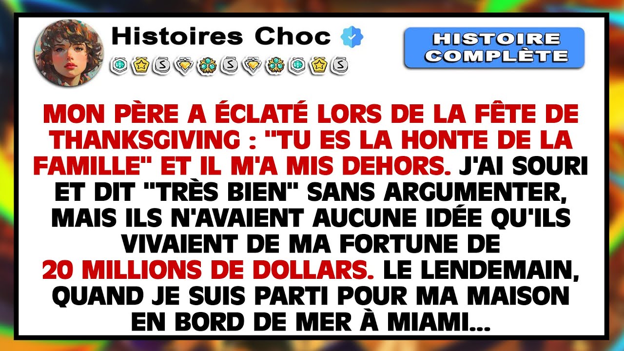 Mon père a éclaté : 