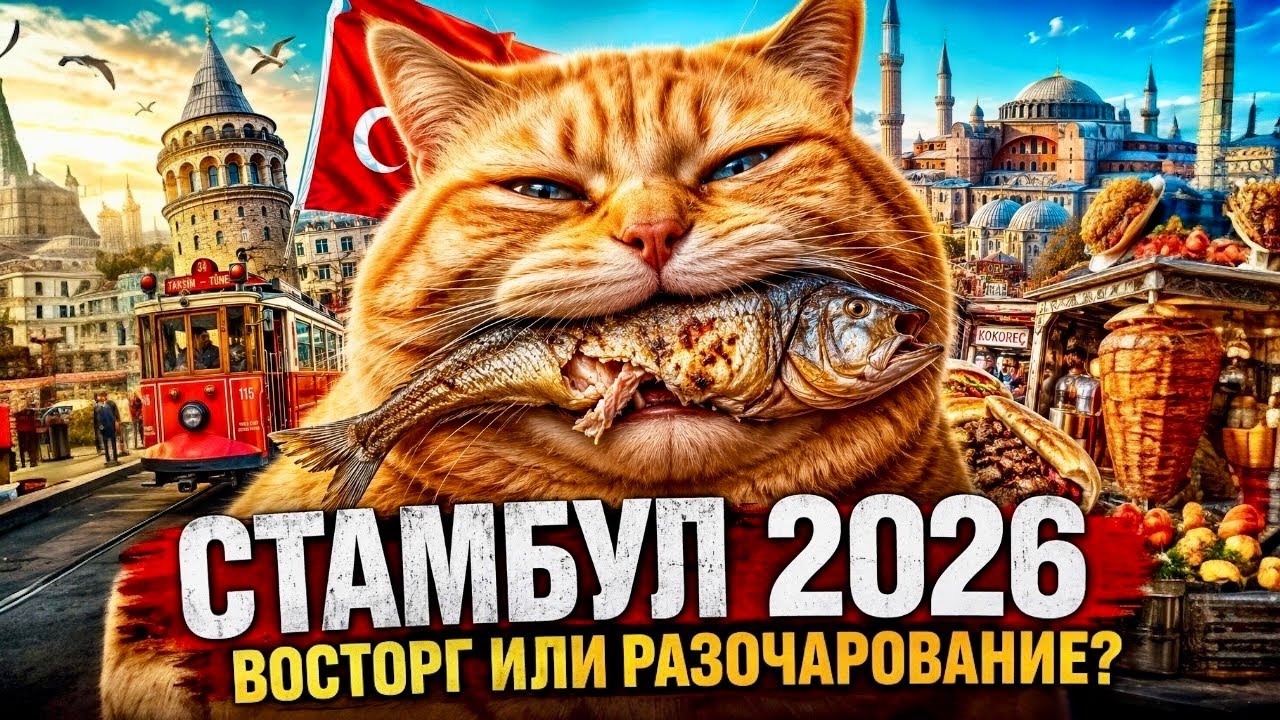 Сколько стоит СТАМБУЛ в 2026 году? Еда, цены и лучшие места!