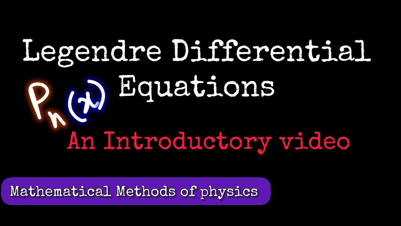 Legendre Differential Equations