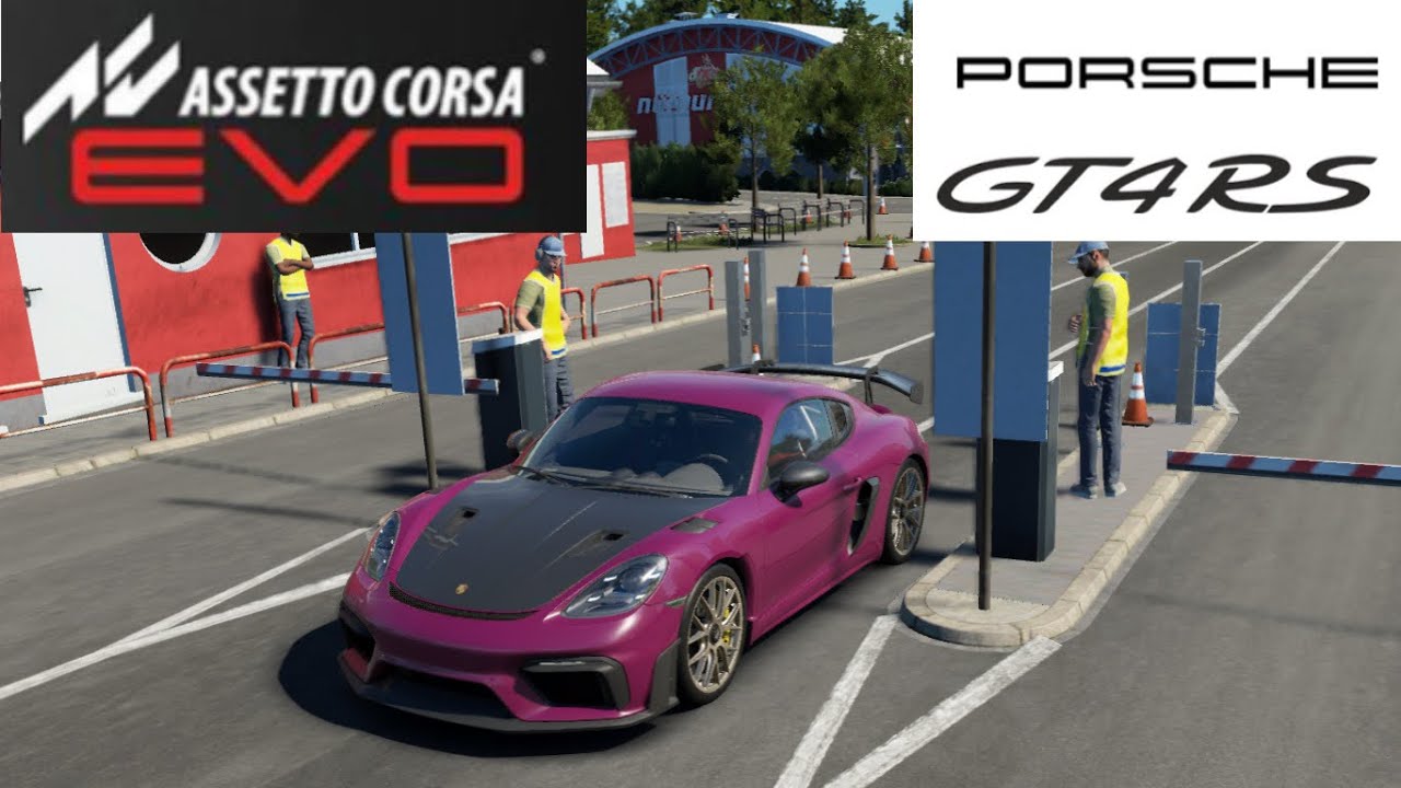 Porsche GT4RS at Nürburgring Touristenfahrten on Assetto Corsa EVO