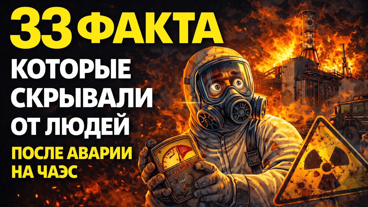 33 Факта О Чернобыле, Которые СССР НАМЕРЕННО СКРЫВАЛ, Пока Люди УЖЕ УМИРАЛИ